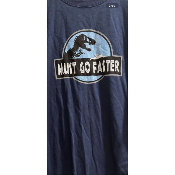Jurassic World Must Go Faster T-shirt size XL - Picture 2 of 2